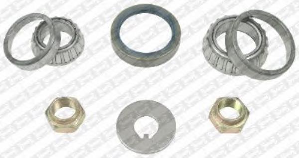 Rolamento de cubo traseiro R14079 SNR