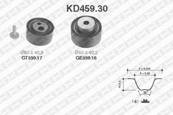 Correia do mecanismo de distribuição de gás, kit Peugeot/Citroen 0831V3 preço, a partir de 58,28 USD