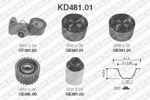 Correia do mecanismo de distribuição de gás, kit BGA TB8400K preço, a partir de 228,84 USD