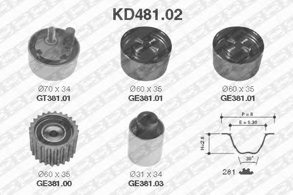 Correia do mecanismo de distribuição de gás, kit Continental/Siemens CT1058K1 preço, a partir de 113,04 USD