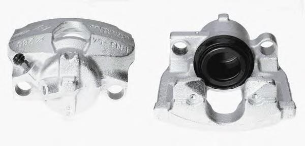 410115900R Renault (RVI) Suporte do freio dianteiro esquerdo