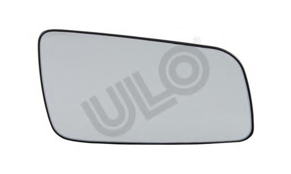 Elemento espelhado do espelho de retrovisão direito Opel 6428740
