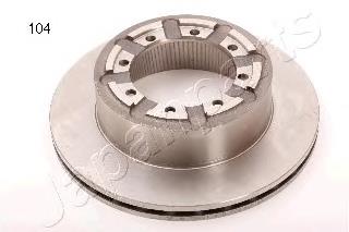 Disco do freio traseiro DP104C Japan Parts