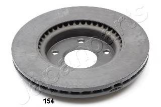 Disco do freio dianteiro DI154C Japan Parts