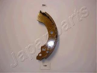GF191AF Japan Parts Sapatas do freio traseiras de tambor