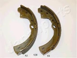GF138AF Japan Parts Sapatas do freio traseiras de tambor