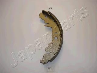 GF097AF Japan Parts Sapatas do freio traseiras de tambor