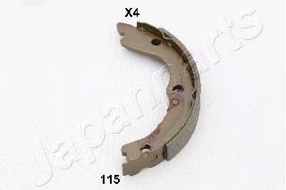 Sapatas do freio de estacionamento GF115AF Japan Parts
