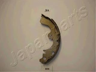 GF236AF Japan Parts Sapatas do freio traseiras de tambor
