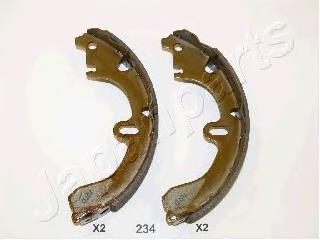 GF234AF Japan Parts Sapatas do freio traseiras de tambor