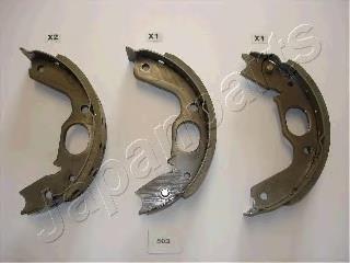 GF503AF Japan Parts Sapatas do freio de estacionamento