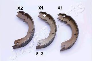 GF513AF Japan Parts Sapatas do freio de estacionamento