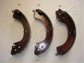 GF583AF Japan Parts Sapatas do freio traseiras de tambor