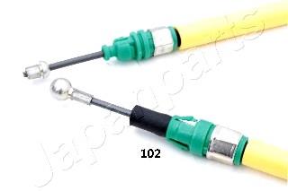 Cabo do freio de estacionamento traseiro esquerdo Japan Parts BC102 preço, a partir de 17,40 USD