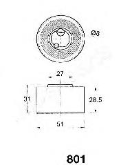 Rolo de reguladora de tensão da correia do mecanismo de distribuição de gás BE801 Japan Parts