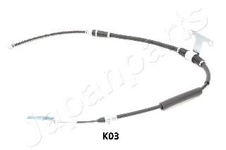 Compre BCK03 Japan Parts Cabo do freio de estacionamento traseiro esquerdo
