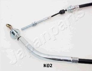 Compre BCK02 Japan Parts Cabo do freio de estacionamento dianteiro