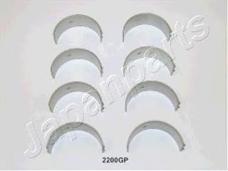 13211PD2004 Honda Folhas inseridas de cambota de biela, kit, padrão (STD)