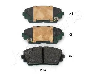 Compre 581011YA00 Hyundai/Kia Sapatas do freio dianteiras de disco