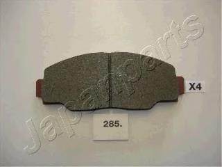 PA285AF Japan Parts Sapatas do freio dianteiras de disco