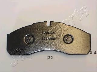 PA122AF Japan Parts Sapatas do freio dianteiras de disco
