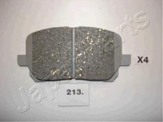 PA213AF Japan Parts Sapatas do freio dianteiras de disco