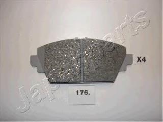 PA176AF Japan Parts Sapatas do freio dianteiras de disco