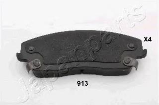 PA913AF Japan Parts Sapatas do freio dianteiras de disco