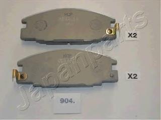 PA904AF Japan Parts Sapatas do freio dianteiras de disco
