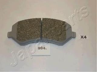 PA994AF Japan Parts Sapatas do freio dianteiras de disco