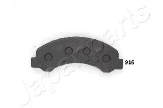 PA916AF Japan Parts Sapatas do freio dianteiras de disco