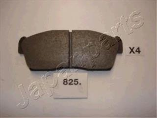 PA825AF Japan Parts Sapatas do freio dianteiras de disco