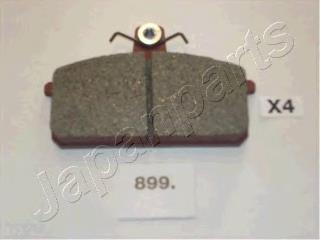 PA899AF Japan Parts Sapatas do freio dianteiras de disco