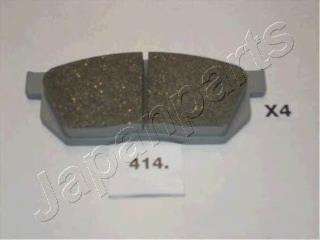 PA414AF Japan Parts Sapatas do freio dianteiras de disco