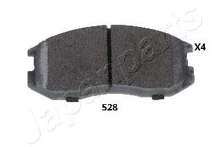 PA528AF Japan Parts Sapatas do freio dianteiras de disco