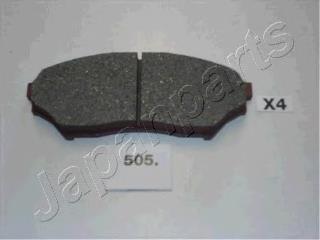 PA505AF Japan Parts Sapatas do freio traseiras de disco