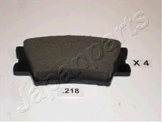PP218AF Japan Parts Sapatas do freio traseiras de disco
