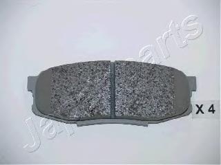 PP221AF Japan Parts Sapatas do freio traseiras de disco