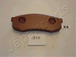 PP210AF Japan Parts Sapatas do freio traseiras de disco