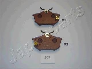Sapatas do freio traseiras de disco Japan Parts PP507AF preço, a partir de 23,87 USD