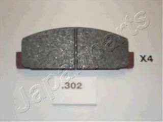 PP302AF Japan Parts Sapatas do freio traseiras de disco