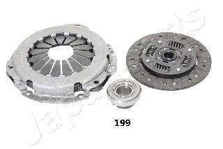 Kit de embraiagem (3 peças) Japan Parts KF199 preço, a partir de 131,58 USD