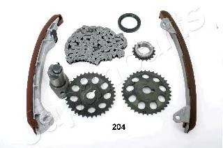 Cadeia do mecanismo de distribuição de gás, kit KDK204 Japan Parts