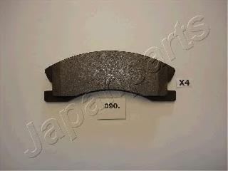 PA090AF Japan Parts Sapatas do freio dianteiras de disco
