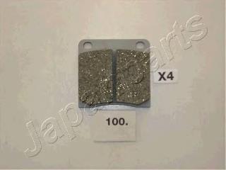 PA100AF Japan Parts Sapatas do freio dianteiras de disco