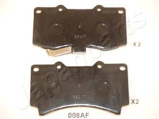 Sapatas do freio dianteiras de disco Japan Parts PA008AF preço, a partir de 39,37 USD