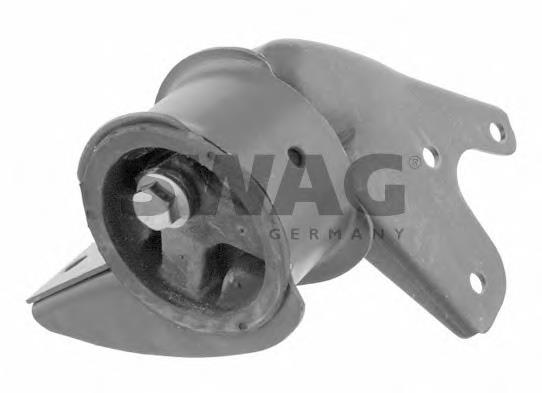 Coxim (suporte) esquerdo traseiro de motor 01024 Metalcaucho