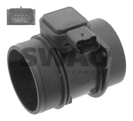 Sensor de fluxo (consumo) de ar, medidor de consumo M.A.F. - (Mass Airflow) 5WK97001Z Continental/Siemens