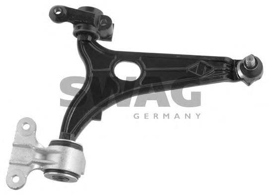 1607510780 Peugeot/Citroen Braço oscilante inferior direito de suspensão dianteira
