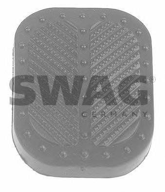 00411 Metalcaucho Placa sobreposta de pedal de embraiagem